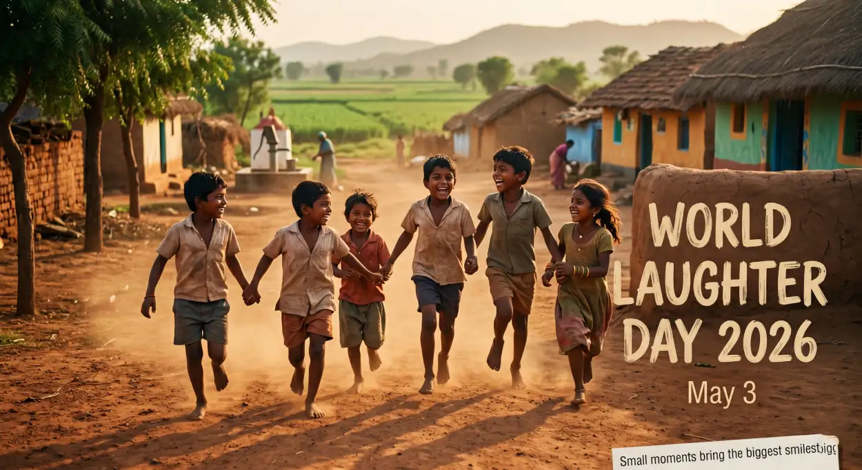 Free Download World Laughter Day 2026 Facebook Cover Photos - High Quality World Laughter Day 2026 Image
