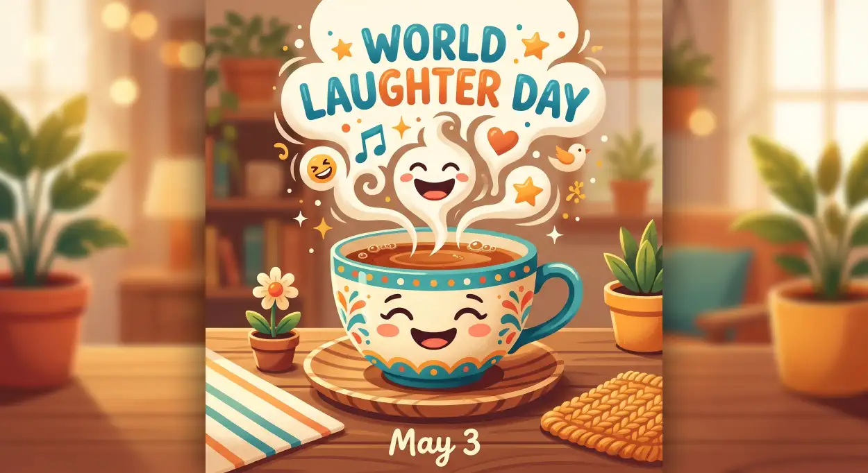 Free Download World Laughter Day 2026 Funny Cartoon Png - High Quality World Laughter Day 2026 Transparent PNG