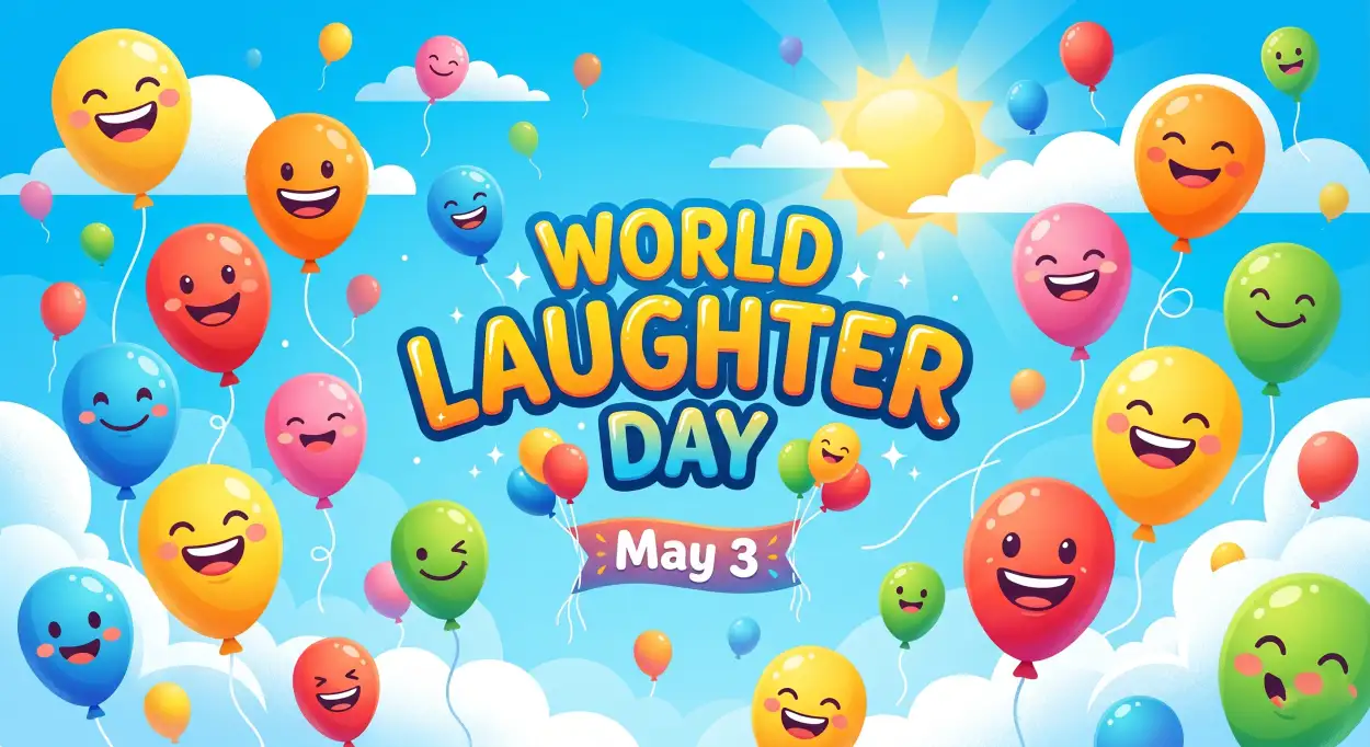 Free Download World Laughter Day 2026 Jokes Images Hd - High Quality World Laughter Day 2026 Image