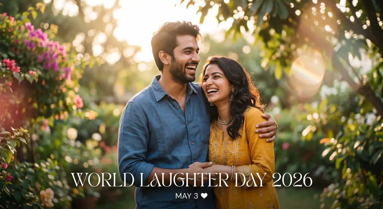 Free Download World Laughter Day 2026 Quotes And Wishes - High Quality World Laughter Day 2026 Image