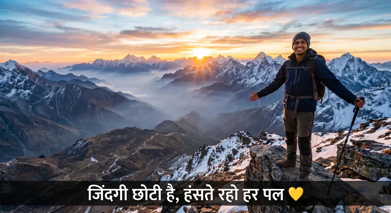 Free Download World Laughter Day 2026 Smile Quotes Hindi - High Quality World Laughter Day 2026 Image