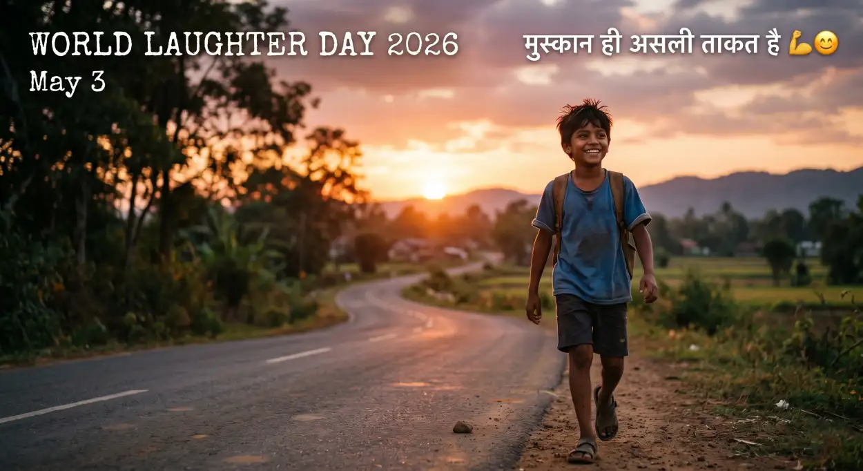 Free Download World Laughter Day 2026 Speech For Students - High Quality World Laughter Day 2026 Image