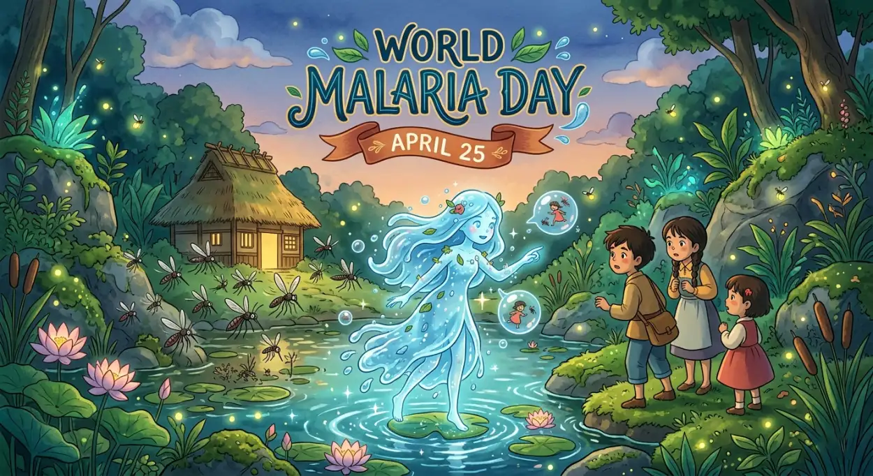 Free Download World Malaria Day 2026 Activities For School - High Quality World Malaria Day 2026 Image