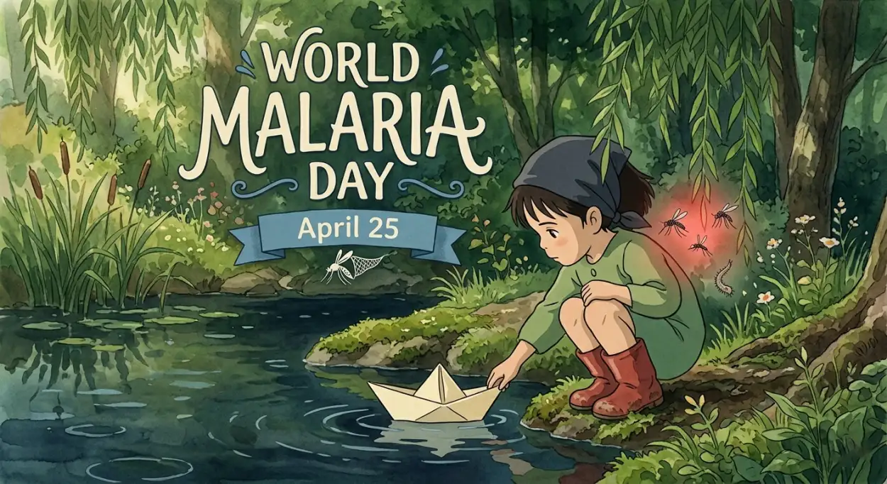 Free Download World Malaria Day 2026 Drawing Competition Ideas - High Quality World Malaria Day 2026 Image