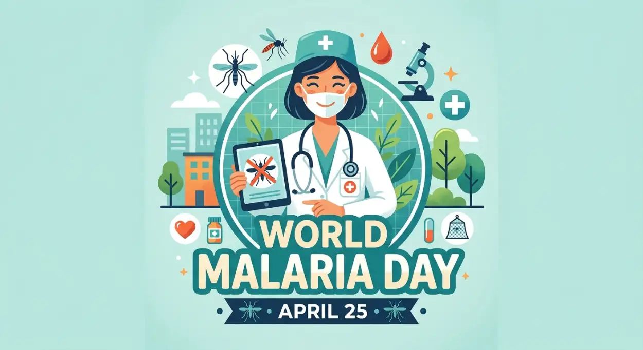 Free Download World Malaria Day 2026 Health Camp Ideas - High Quality World Malaria Day 2026 Image