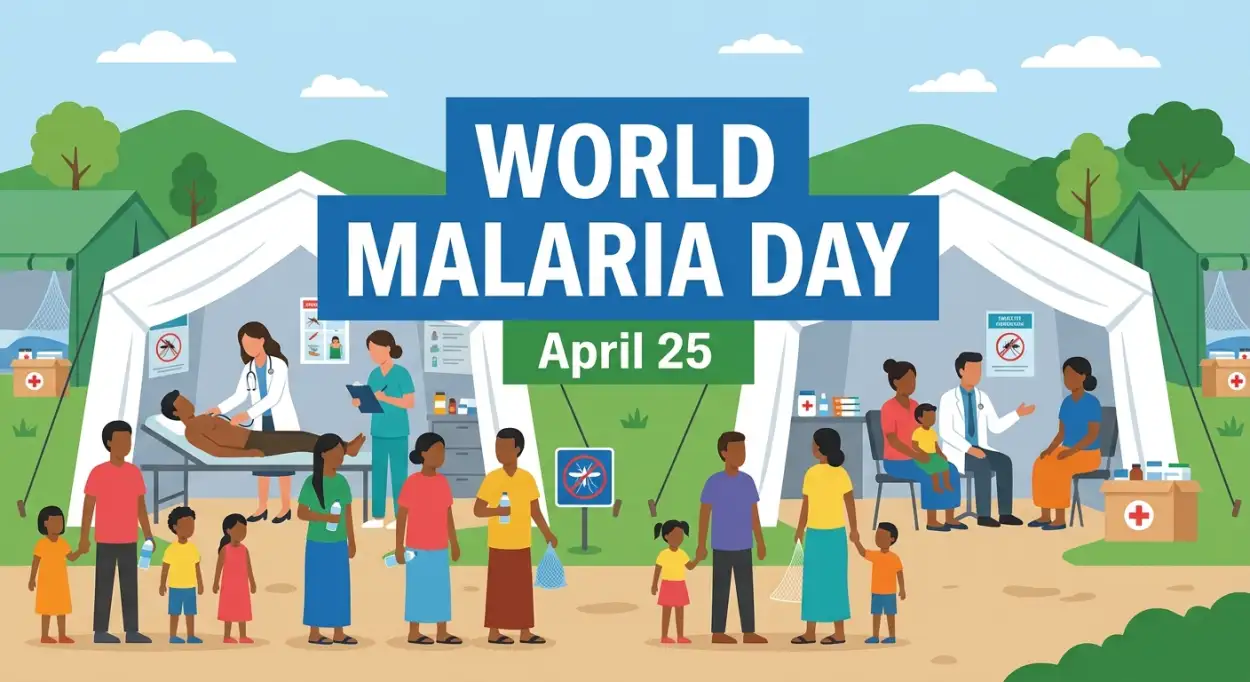 Free Download World Malaria Day 2026 Long Speech - High Quality World Malaria Day 2026 Image