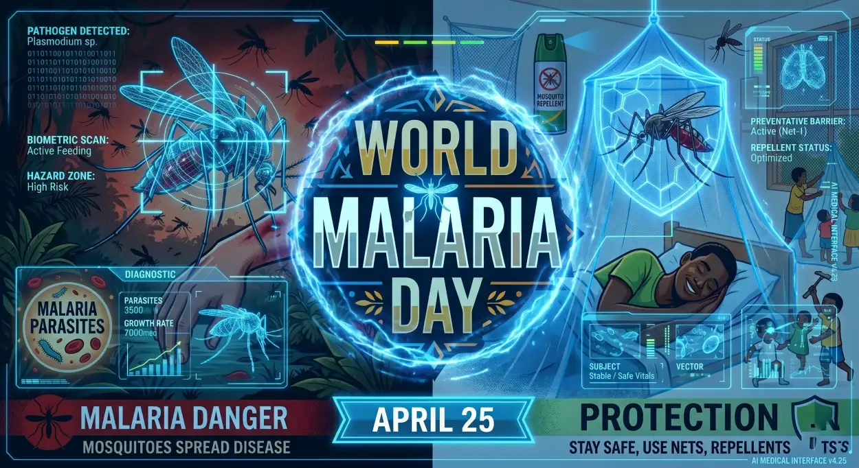 Free Download World Malaria Day 2026 Poster Ideas - High Quality World Malaria Day 2026 Image
