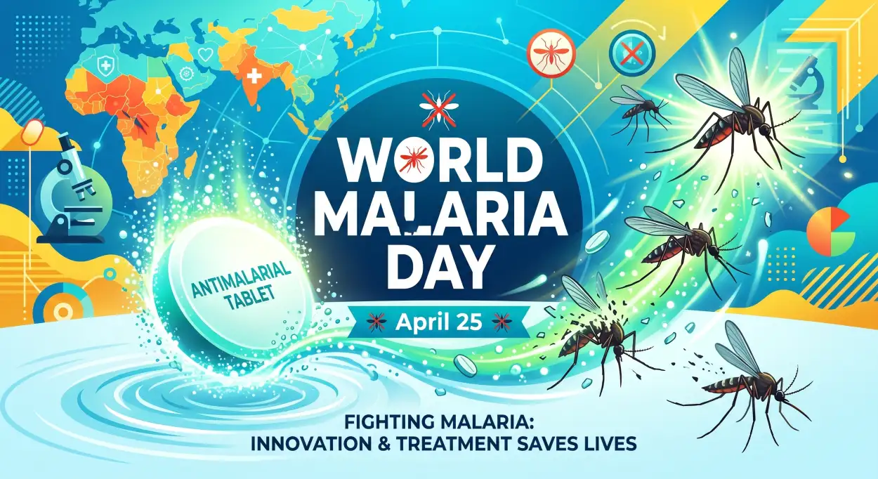 Free Download World Malaria Day 2026 Prevention Campaign Ideas - High Quality World Malaria Day 2026 Image
