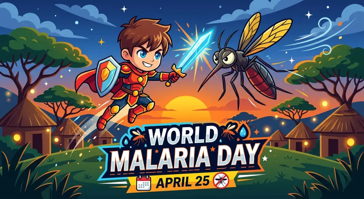 Free Download World Malaria Day 2026 Theme - High Quality World Malaria Day 2026 Image
