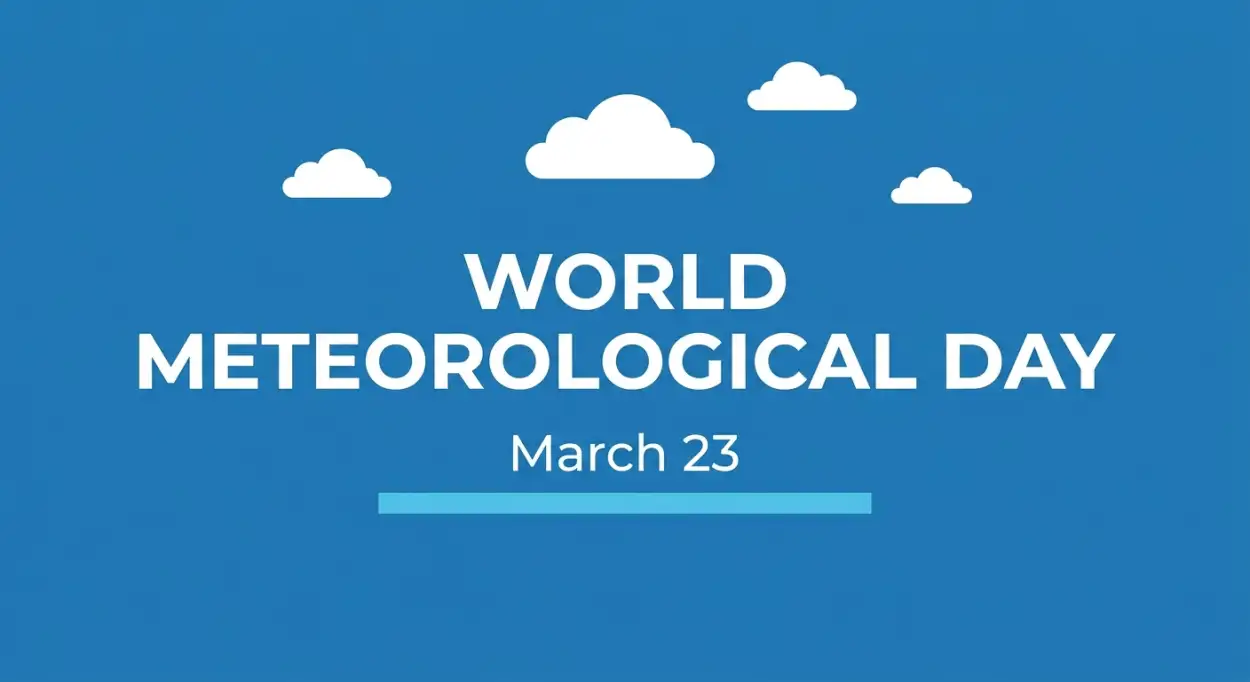 Free Download World Meteorological Day Atmospheric Science - High Quality World Meteorological Day 2026 Date And Theme Image