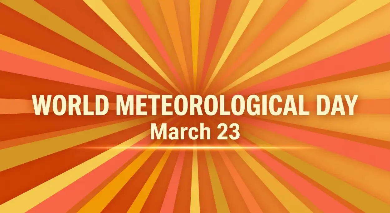 Free Download World Meteorological Day Essay For Students - High Quality World Meteorological Day 2026 Date And Theme Image