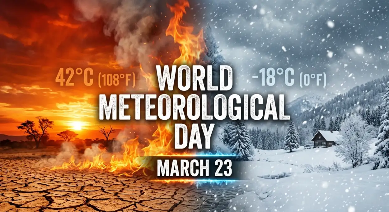 Free Download World Meteorological Day Linkedin Post Content - High Quality World Meteorological Day 2026 Date And Theme Image