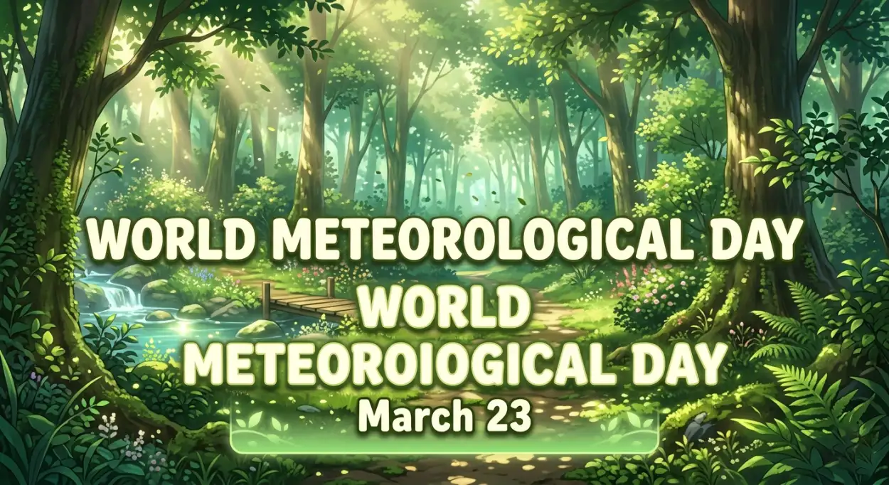 Free Download World Meteorological Day Slogan Hindi - High Quality World Meteorological Day 2026 Date And Theme Image