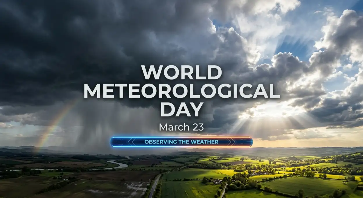 Free Download World Meteorological Day Web Story Content - High Quality World Meteorological Day 2026 Date And Theme Image