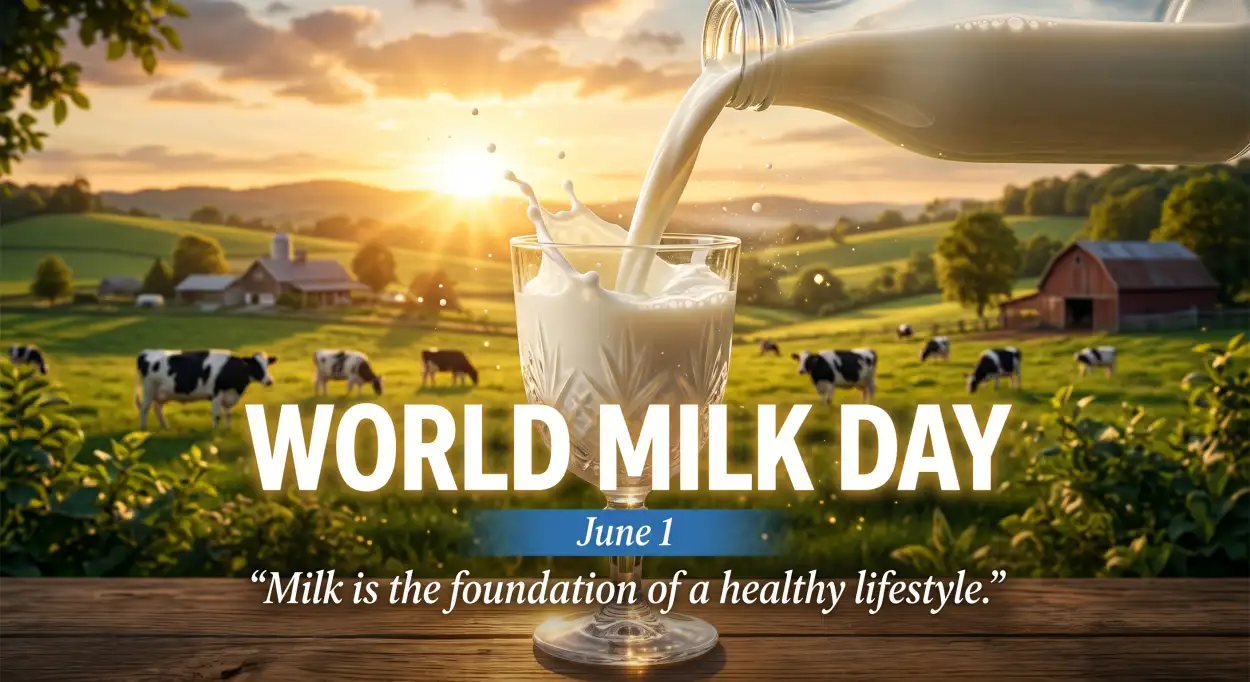 Free Download World Milk Day 2026 Dairy Celebration Hd Wallpapers - High Quality World Milk Day 2026 Image