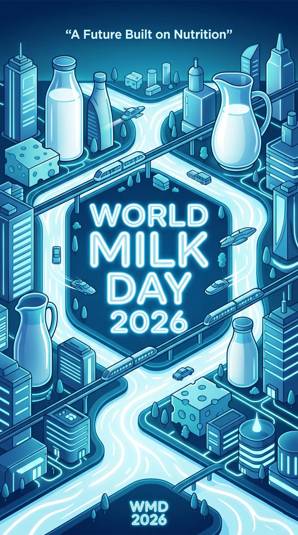 Free Download World Milk Day 2026 Dairy Industry Graphics - High Quality World Milk Day 2026 Image