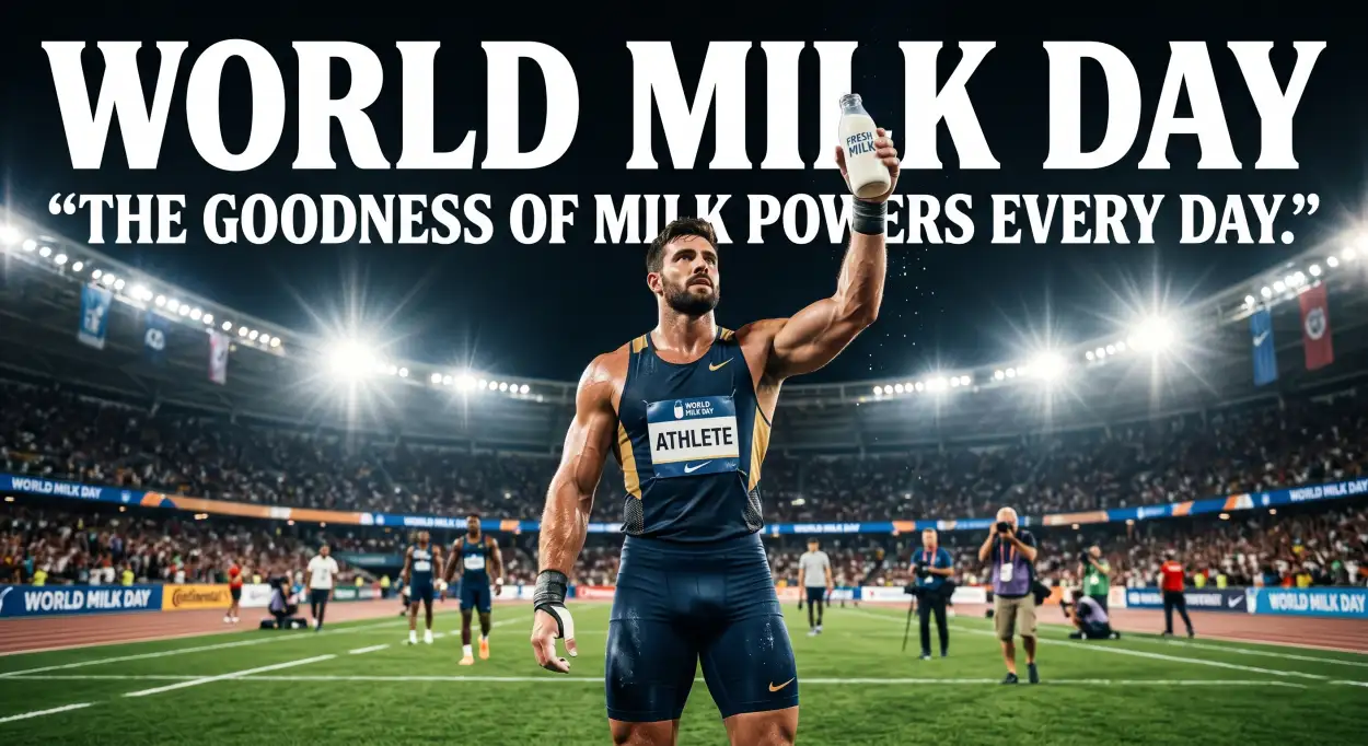 Free Download World Milk Day 2026 Facebook Cover Photos - High Quality World Milk Day 2026 Image