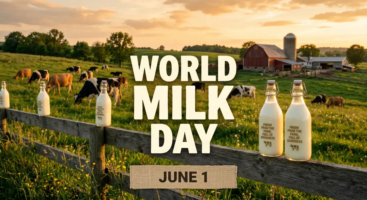 Free Download World Milk Day 2026 Instagram Post Images - High Quality World Milk Day 2026 Image