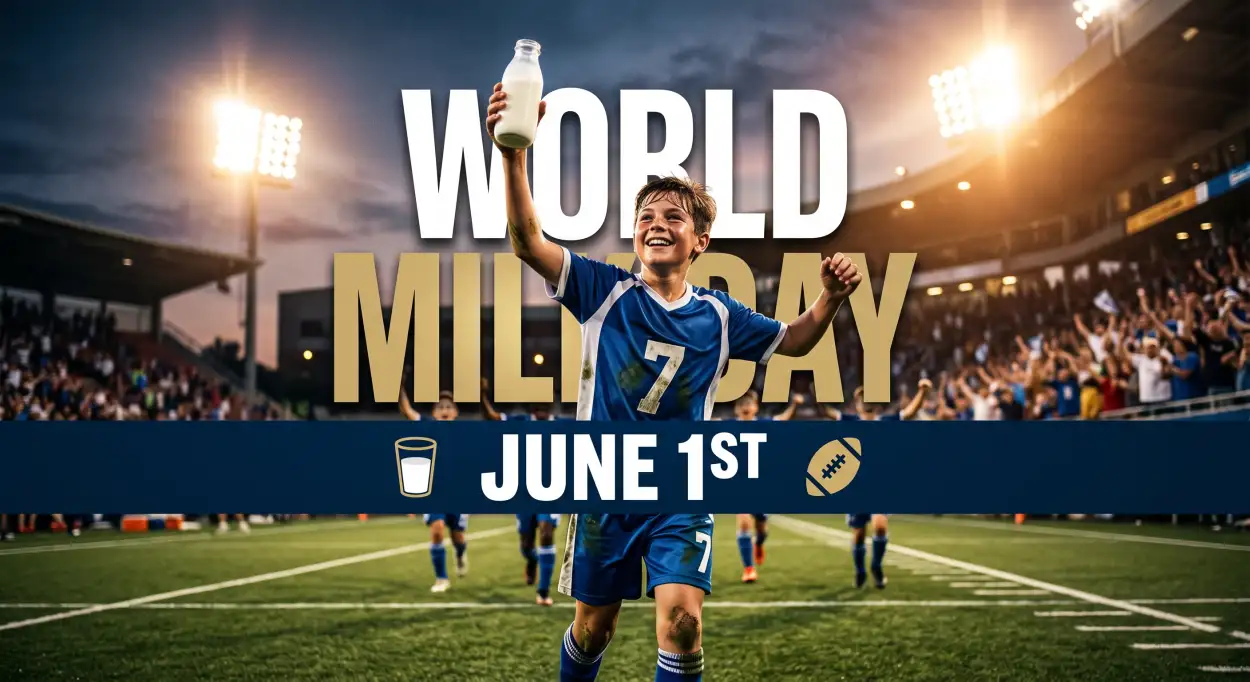 Free Download World Milk Day 2026 Milk Awareness Social Media Content - High Quality World Milk Day 2026 Image