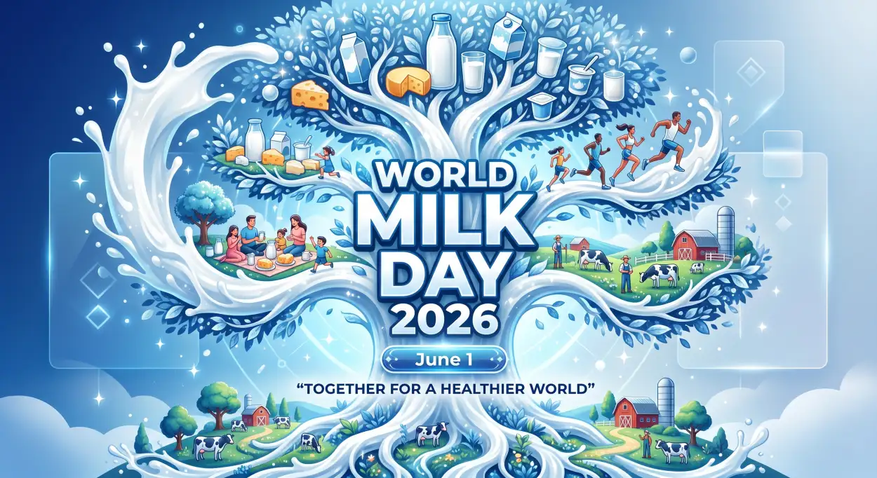 Free Download World Milk Day 2026 Milk Day Celebration Ideas - High Quality World Milk Day 2026 Image