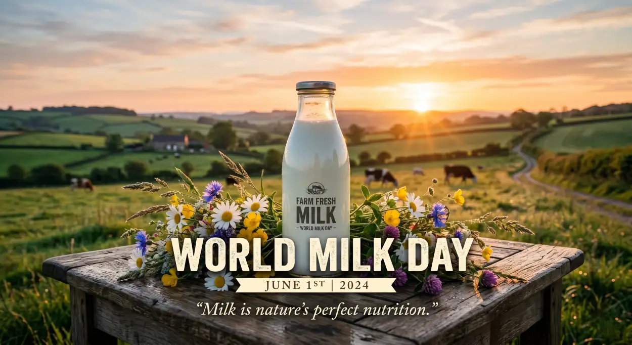 Free Download World Milk Day 2026 Pinterest Pin Images - High Quality World Milk Day 2026 Image