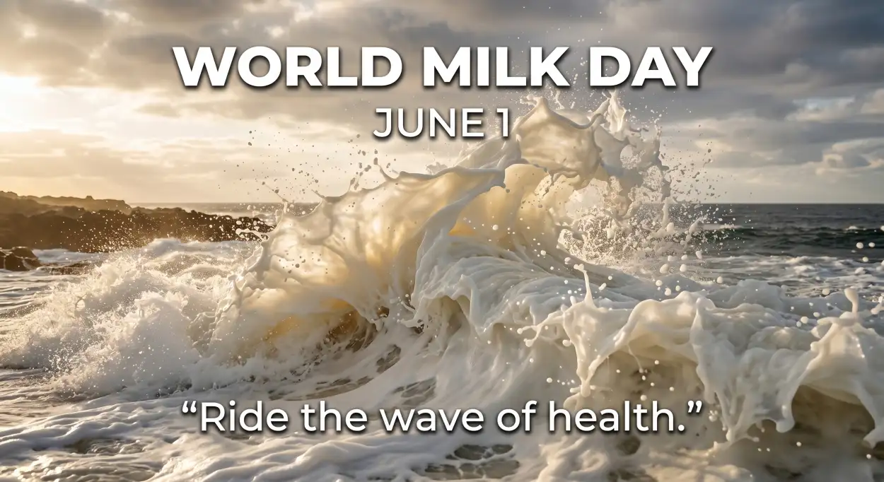 Free Download World Milk Day Milk Splash Effect Poster - High Quality World Milk Day Poster Image