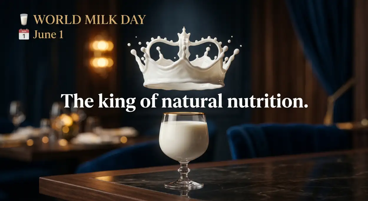 Free Download World Milk Day Nutrition Poster 2 - High Quality World Milk Day Poster Image