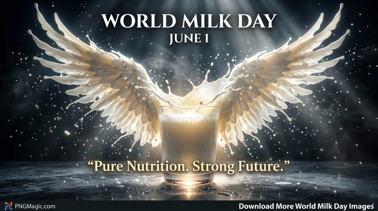 Free Download World Milk Day Nutrition Poster - High Quality World Milk Day Poster Image