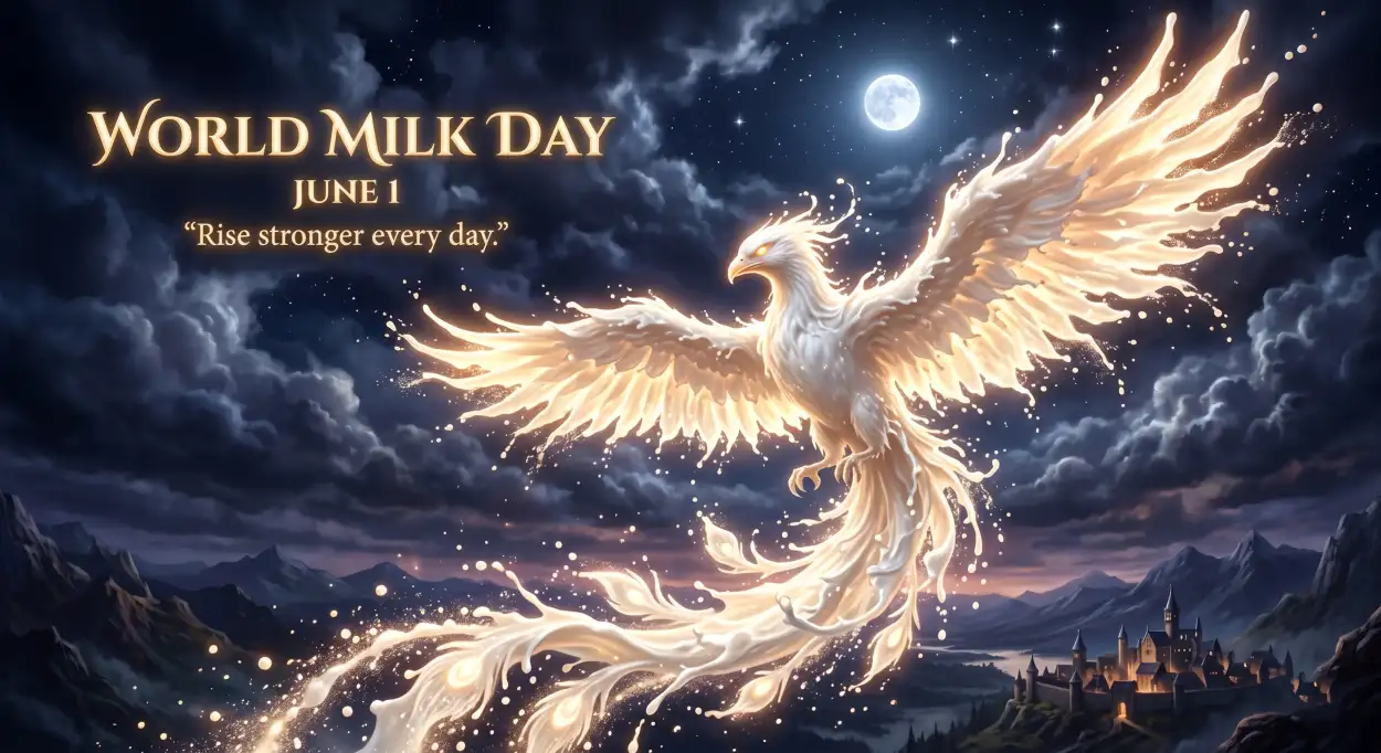 Free Download World Milk Day Poster Png - High Quality World Milk Day Poster Transparent PNG