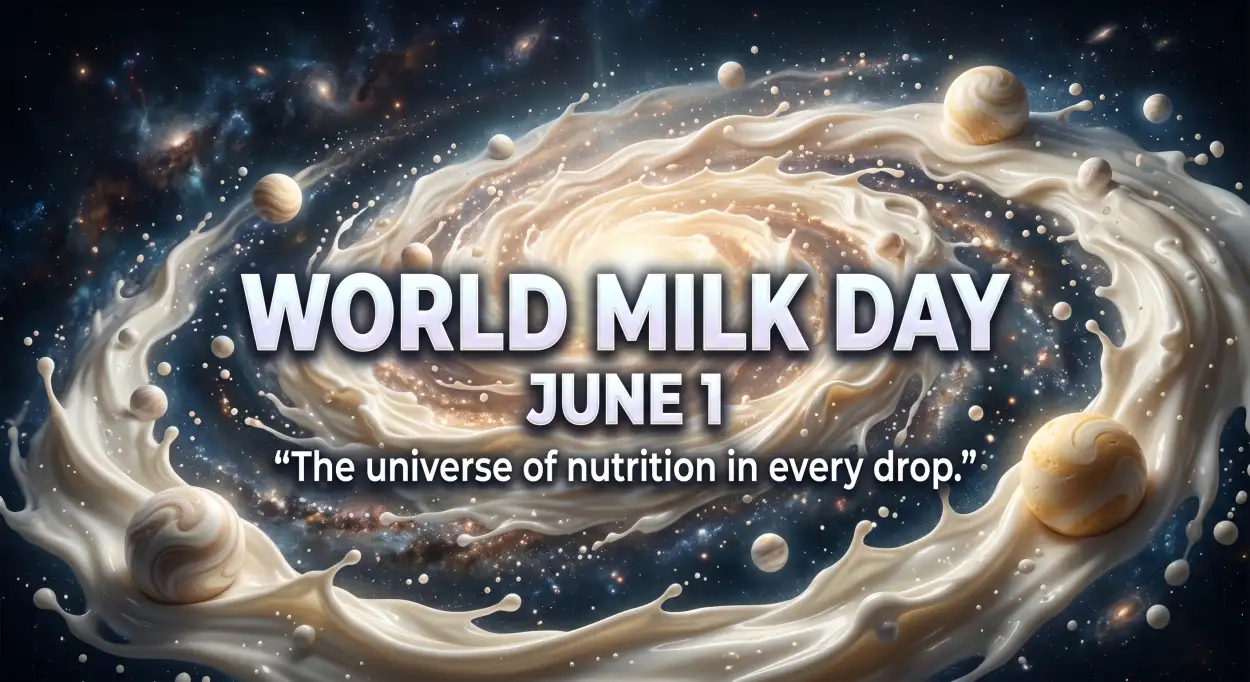 Free Download World Milk Day Youtube Community Poster - High Quality World Milk Day Poster Background Image