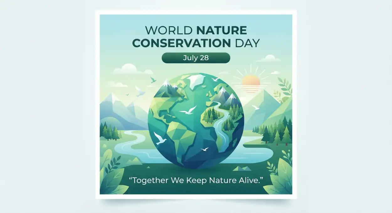 Free Download World Nature Conservation Day Vector Design - High Quality World Nature Conservation Day 2026 Image