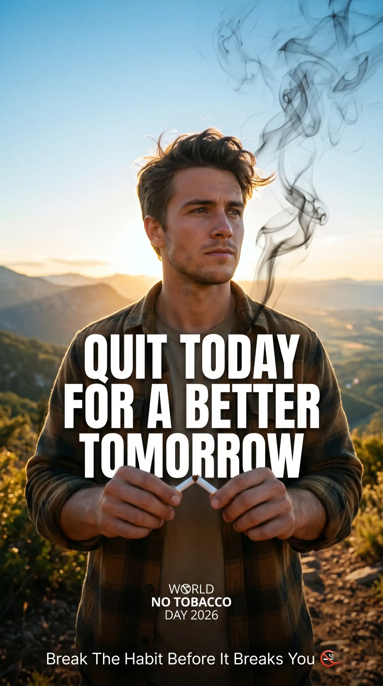 Free Download World No Tobacco Day 2026 Quit Smoking Quotes - High Quality World No Tobacco Day 2026 Image