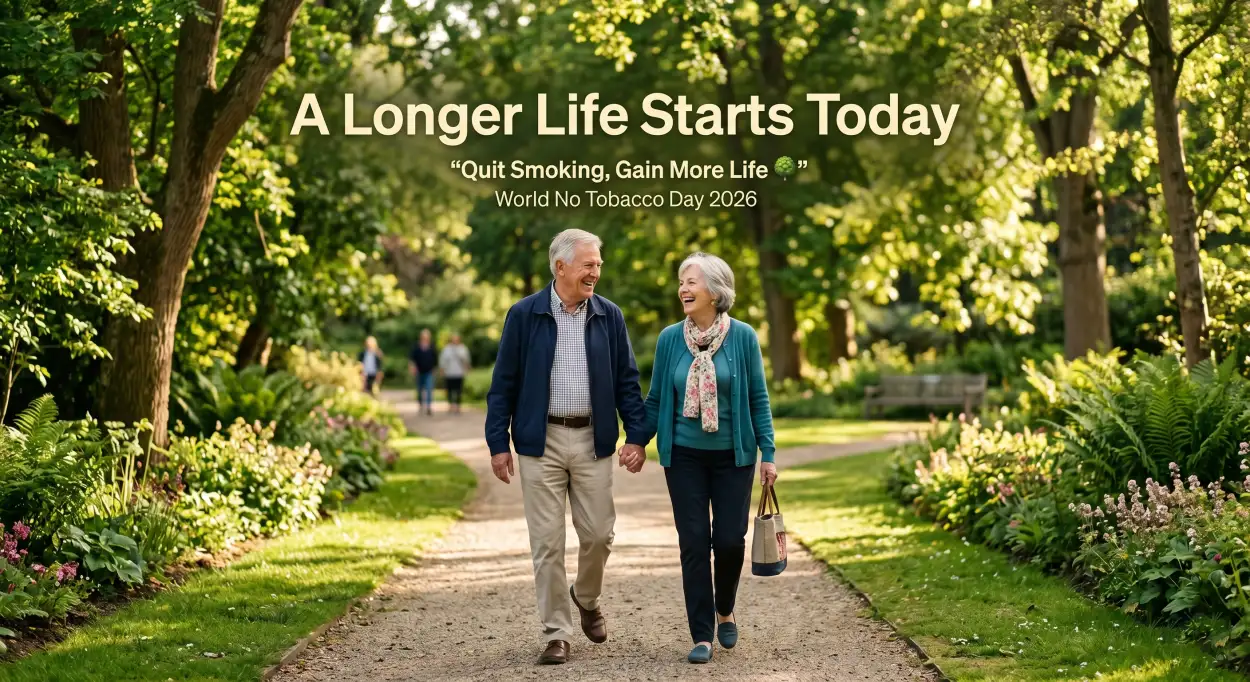 Free Download World No Tobacco Day 2026 Smoking Free Life - High Quality World No Tobacco Day 2026 Image