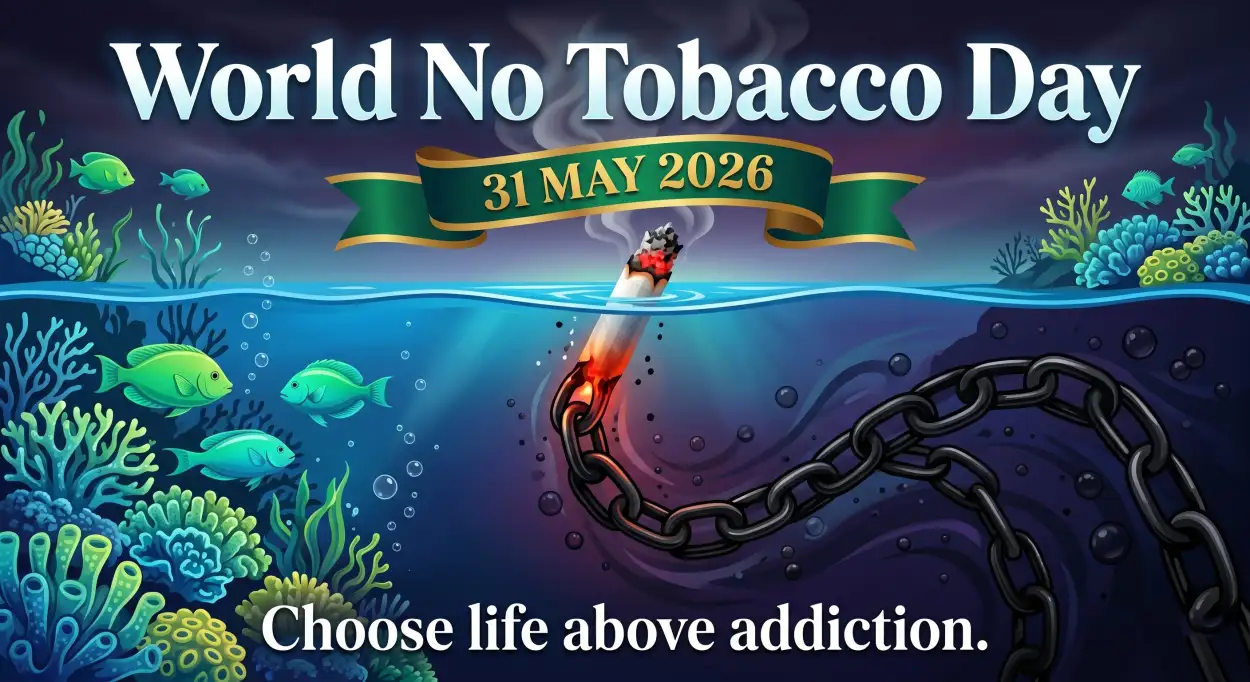 Free Download World No Tobacco Day 2026 Social Media Awareness Campaign - High Quality World No Tobacco Day 2026 Image