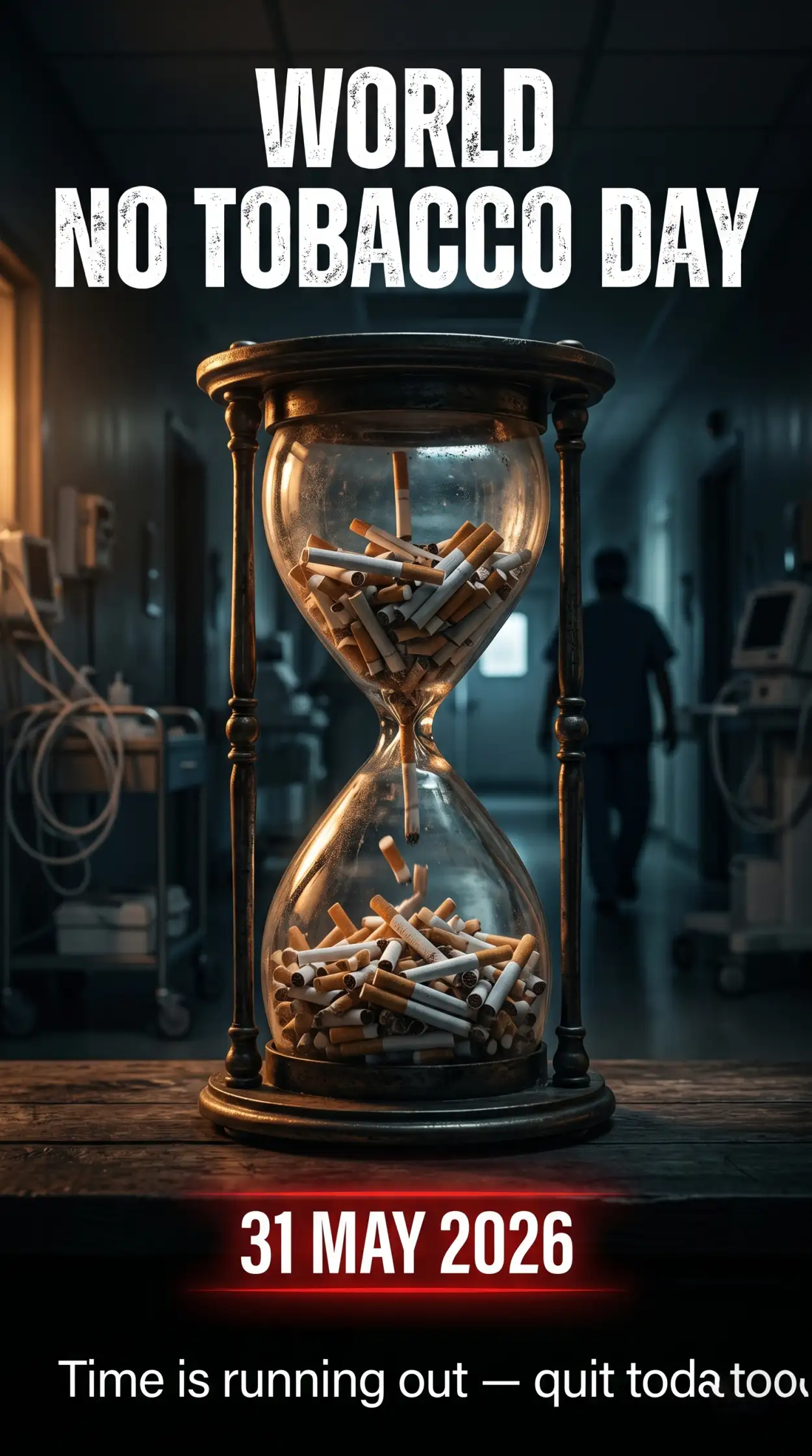 Free Download World No Tobacco Day 2026 Tiktok Awareness Post - High Quality World No Tobacco Day 2026 Image