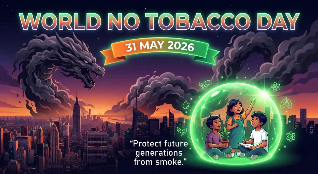 Free Download World No Tobacco Day 2026 Tobacco Free Generation - High Quality World No Tobacco Day 2026 Image