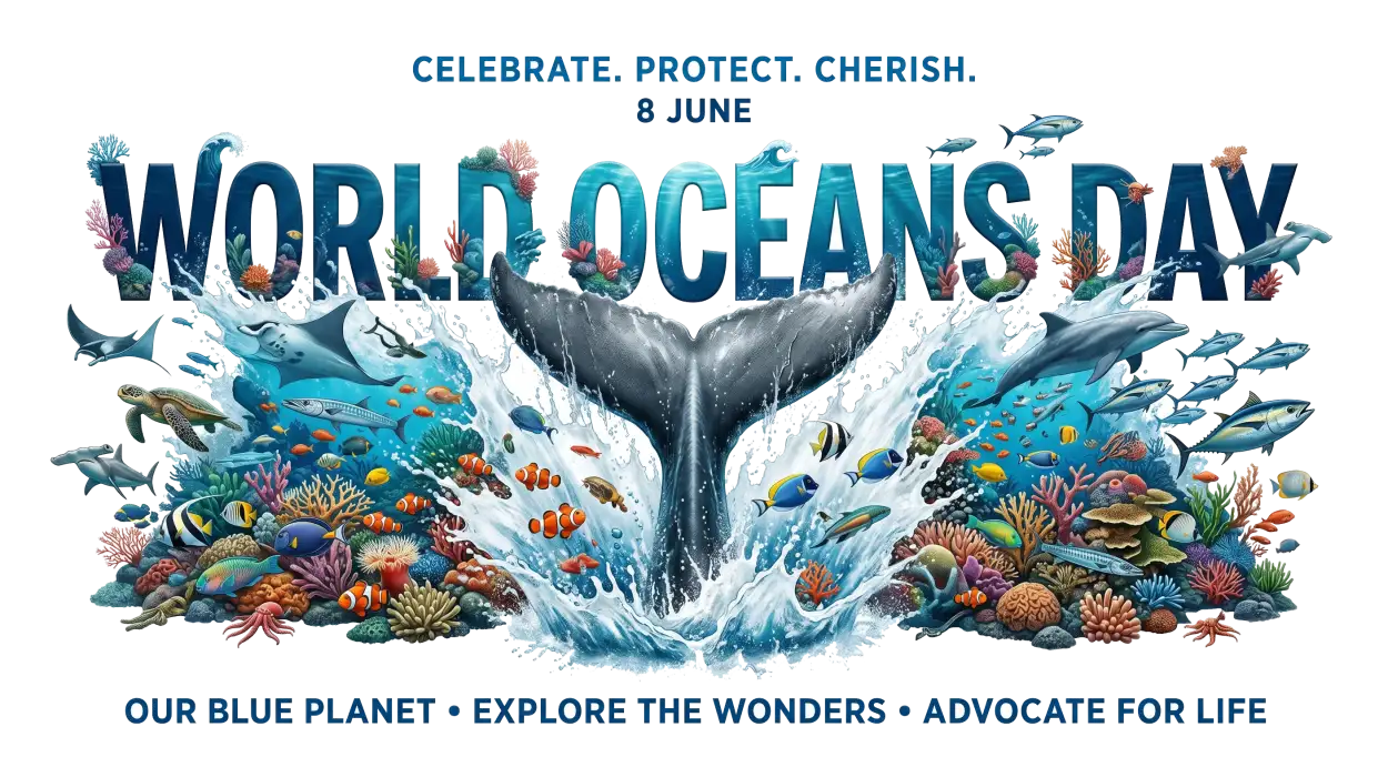 Free Download World Oceans Day Png Ocean Background Element - High Quality World Oceans Day Png Transparent PNG