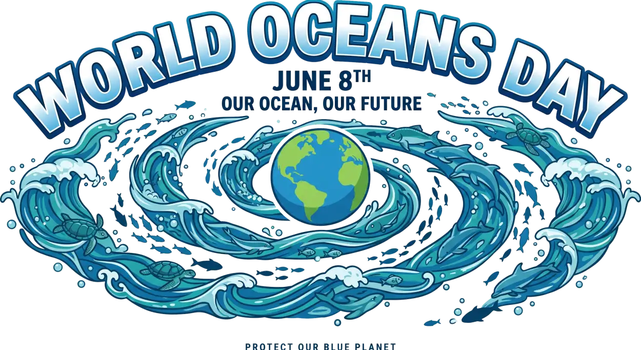 Free Download World Oceans Day Png Social Awareness Poster - High Quality World Oceans Day Png Transparent PNG