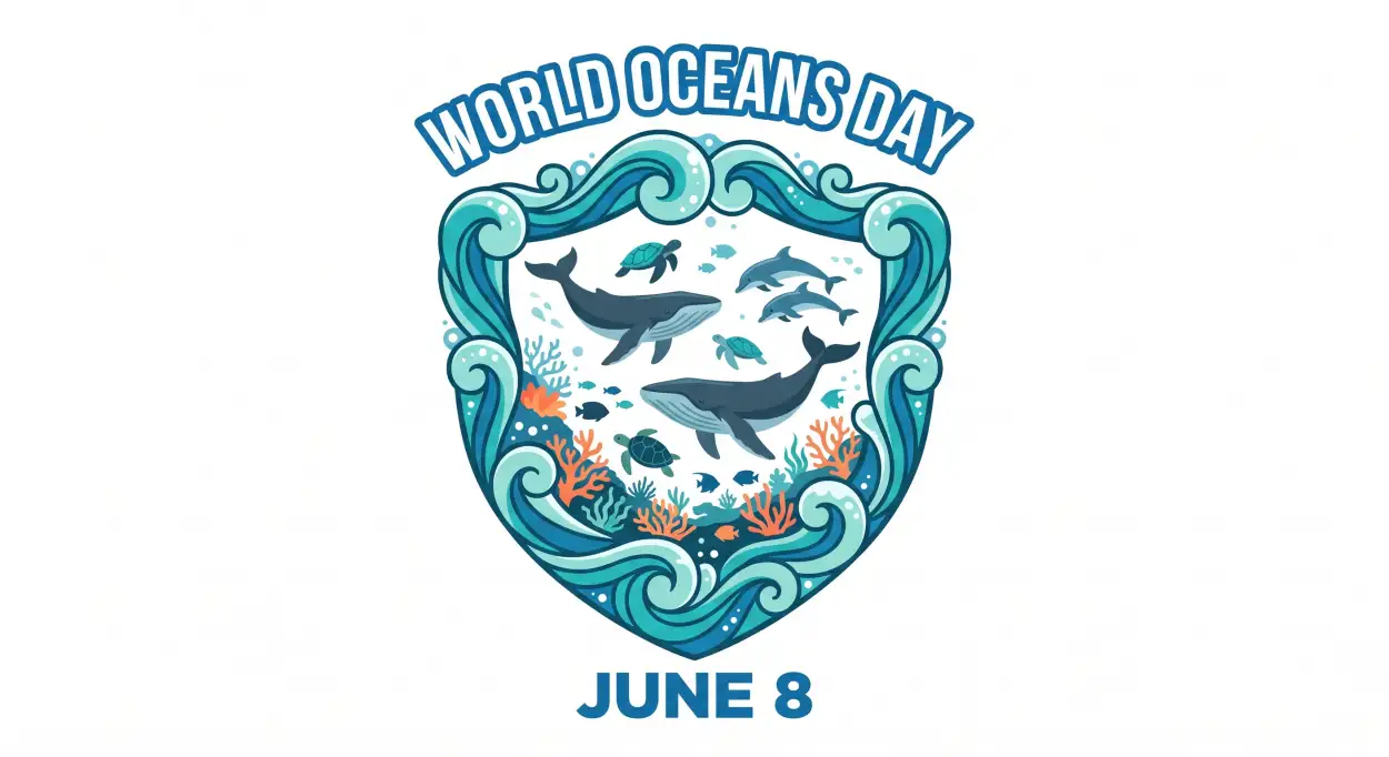 Free Download World Oceans Day Social Media Post Downloadable Png Image - High Quality World Oceans Day Social Media Post Transparent PNG
