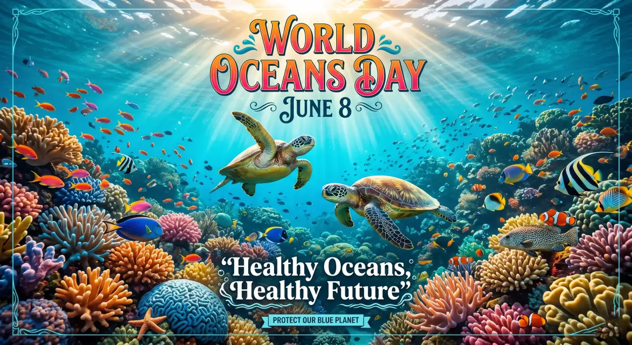 Free Download World Oceans Day Social Media Post Hd Images - High Quality World Oceans Day Social Media Post Image