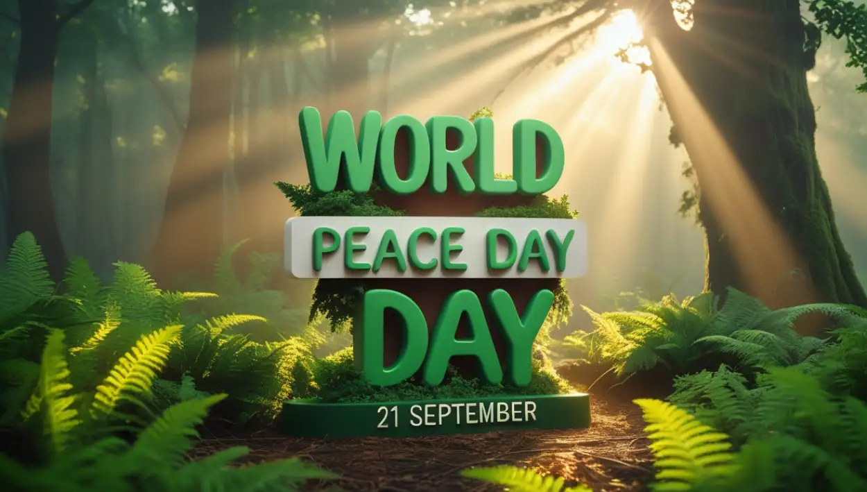 World Peace Day banner design inspiration