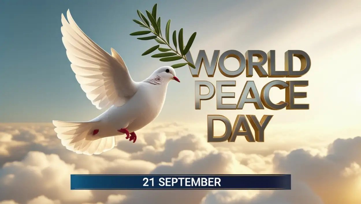 World Peace Day message for WhatsApp status