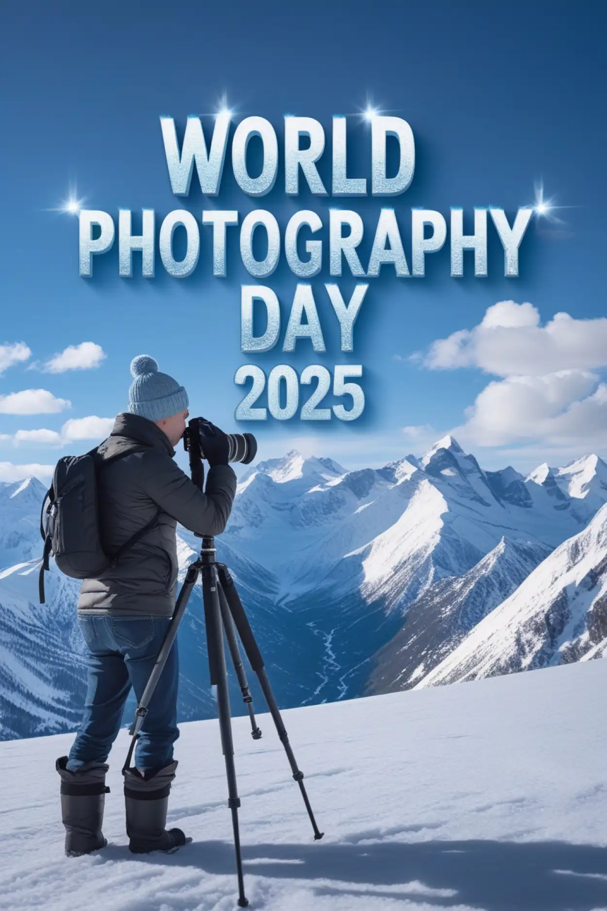 world photography day 2025 banner design free download