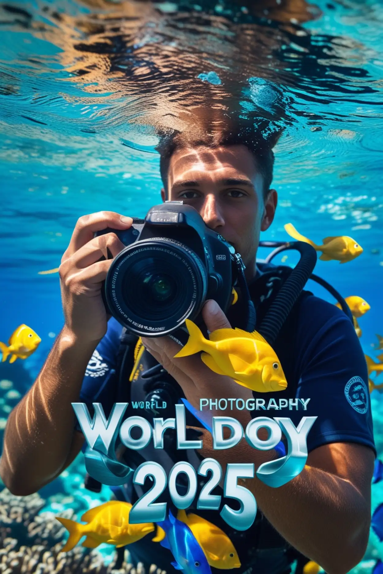 world photography day 2025 creative editing background