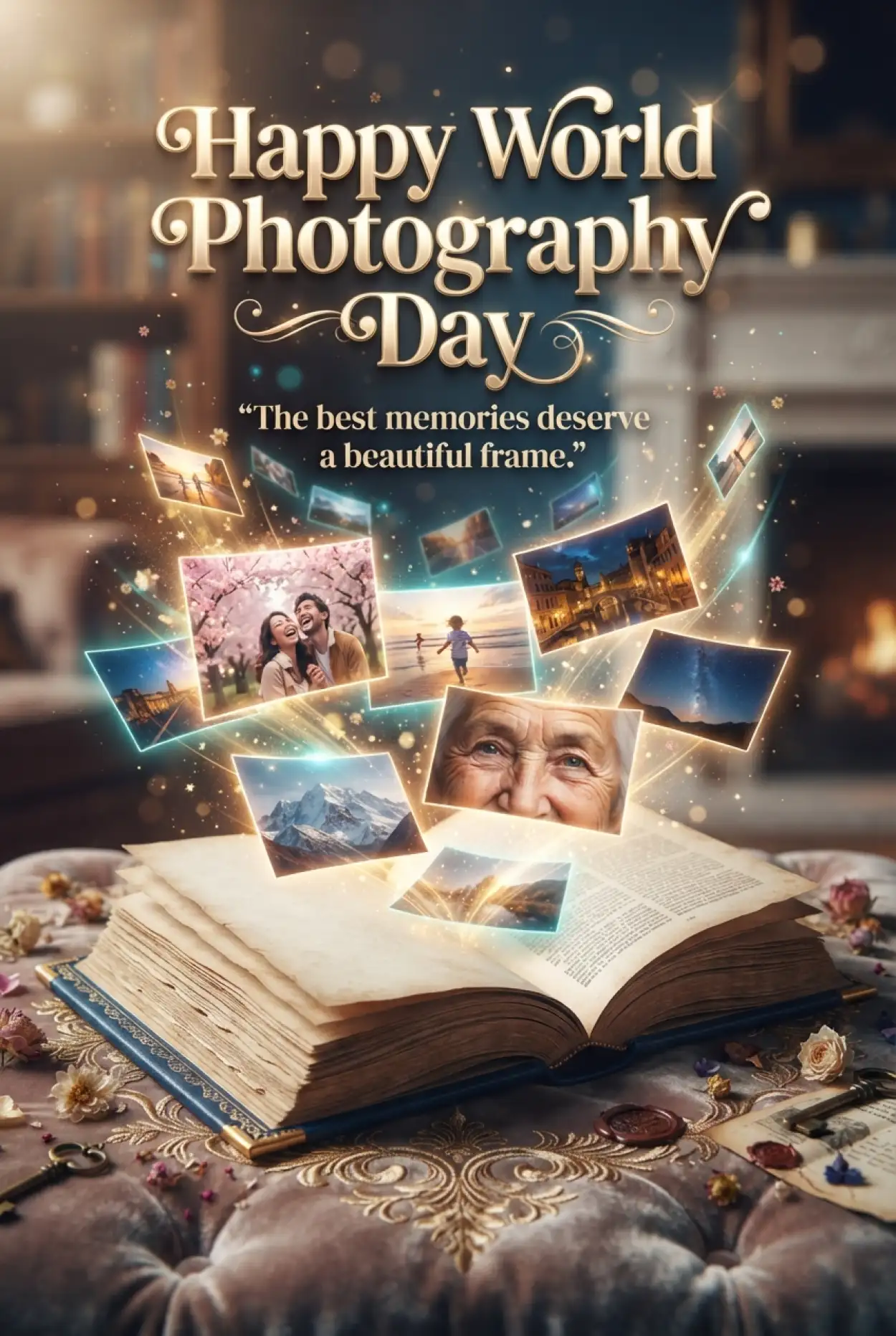 Free Download World Photography Day 2026 Best Wishes Images - High Quality World Photography Day 2026 Image