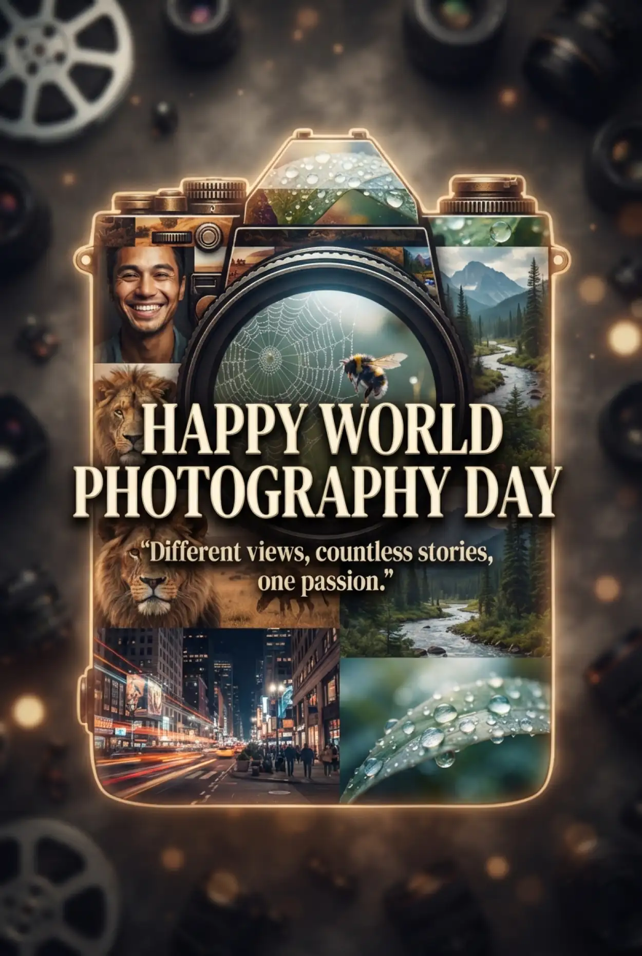 Free Download World Photography Day 2026 Celebration Images - High Quality World Photography Day 2026 Image