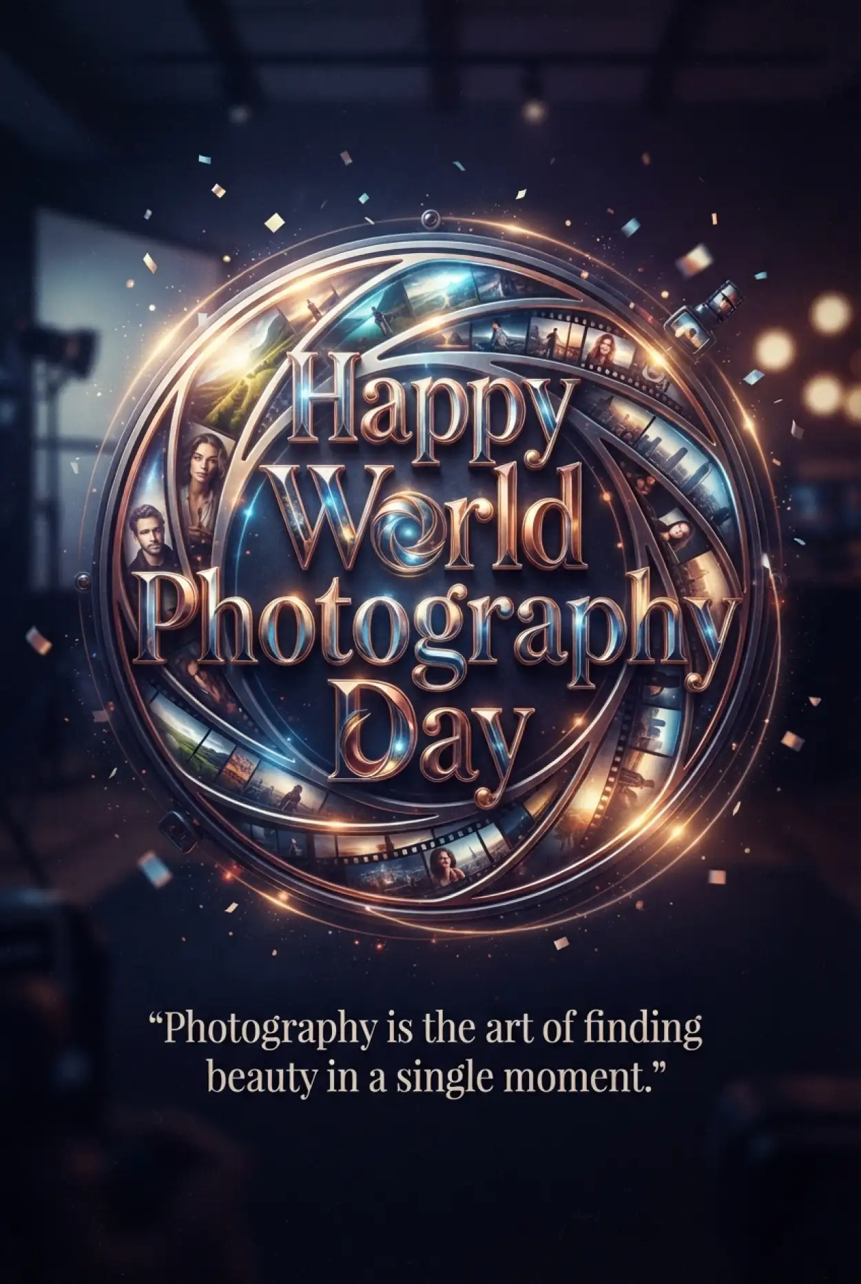 Free Download World Photography Day 2026 Creative Social Media Graphics - High Quality World Photography Day 2026 Image