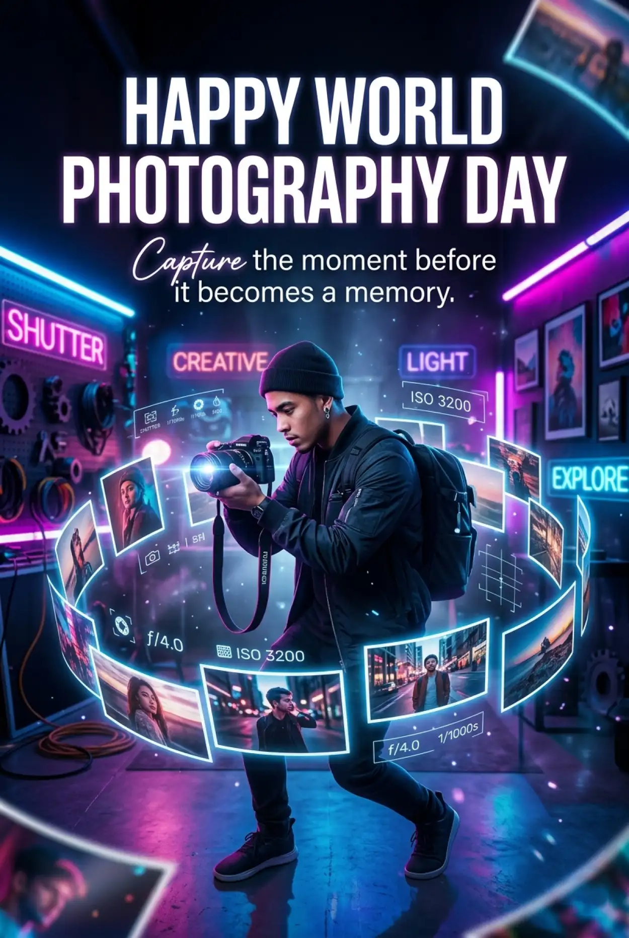 Free Download World Photography Day 2026 Instagram Post Ideas - High Quality World Photography Day 2026 Image