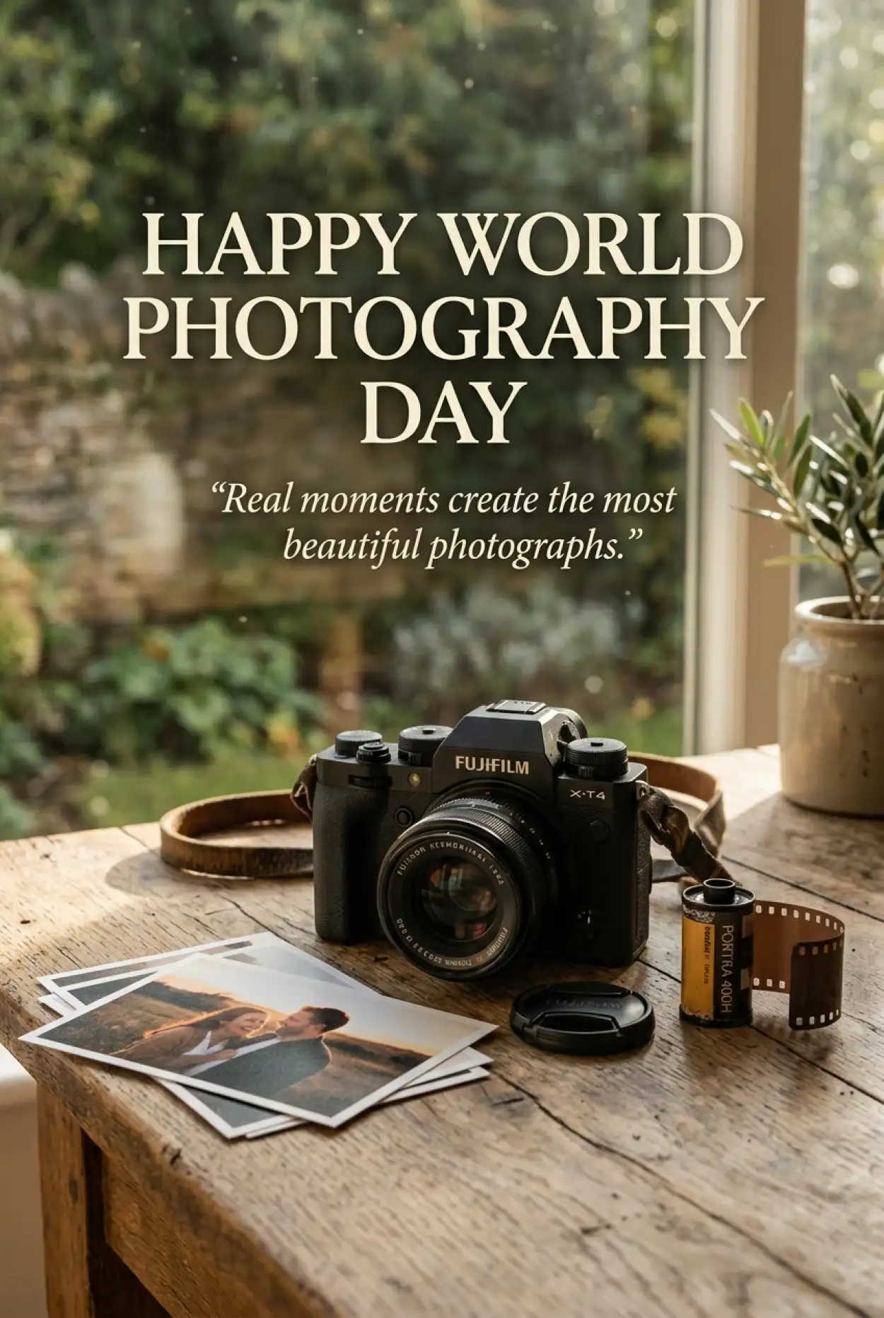 Free Download World Photography Day 2026 Photo Poster - High Quality World Photography Day 2026 Image