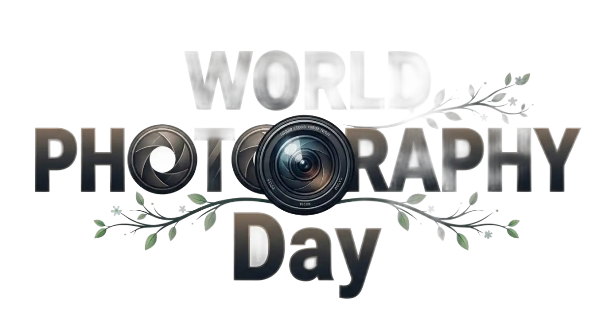 Free Download World Photography Day Creative Camera Png - High Quality World Photography Day Png Transparent PNG